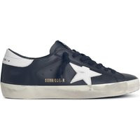 Golden Goose 'Super Star Classic' Black Lear Sneakers | Balardi (US & Canada)