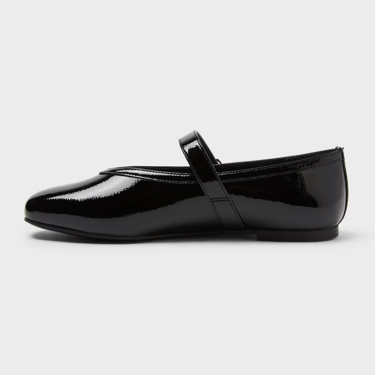 Women’s Elena Mary Jane Flats with Memory Foam Insole – A New day™ Black 10 | Target