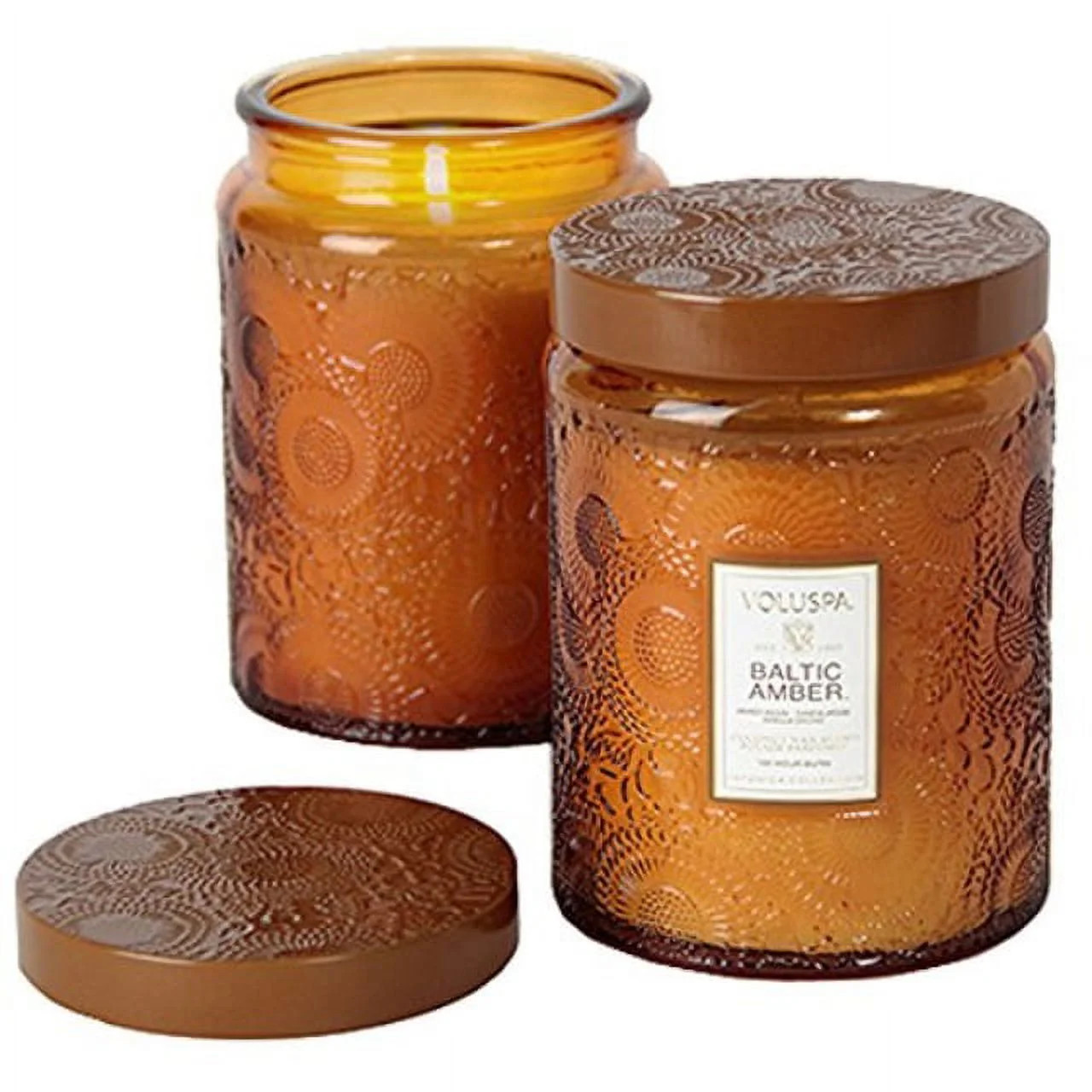 Voluspa Baltic Amber Large Glass Jar Candle Limited 16 oz | Walmart (US)