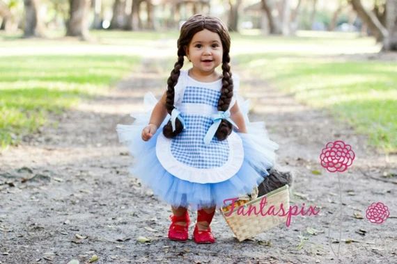 Wizard of Oz Dorothy Girls Tutu Costume Baby Toddler Kids - Etsy | Etsy (US)