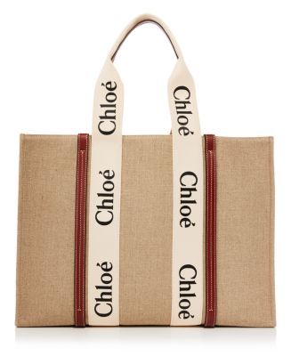 Chlo&eacute; Woody Large Tote Handbags - Bloomingdale's | Bloomingdale's (US)