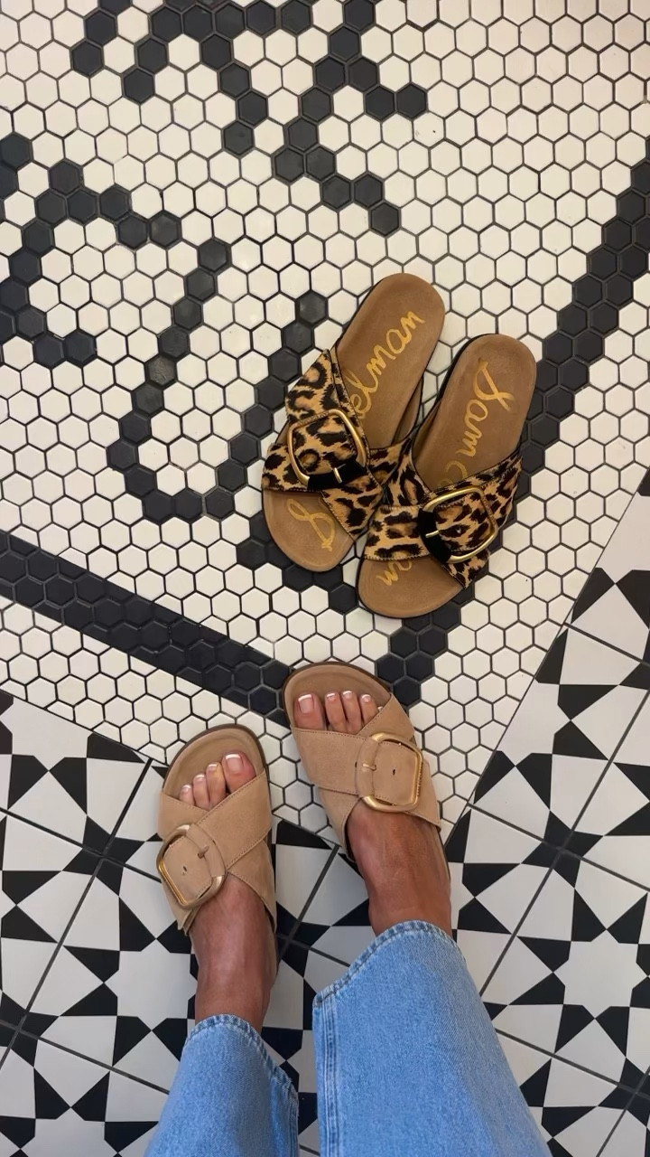 The perfect sandal that will never go out of style … and a 10/10 comfort level 🔥 exact denim I have on is linked too 🫶