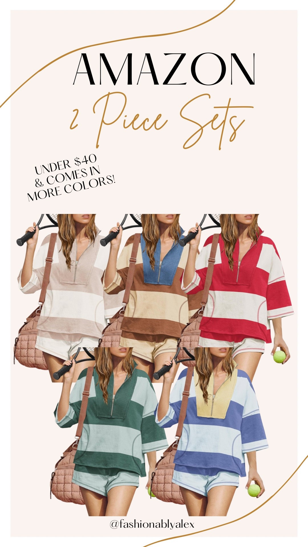 I am loving these 2 piece sets! Perfect for any casual occasion or just lounging at home! 

#LTKStyleTip #LTKFindsUnder50 #LTKSeasonal