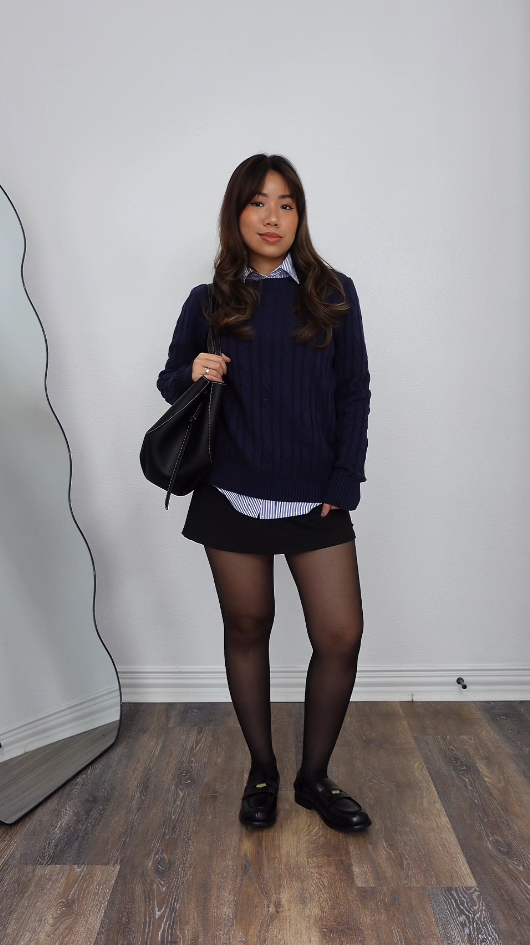 Cute comfy outfit for fall or spring transition. Wearing everything in size small BUT :
- size up in the skorts because they fit small
- size up 1 size in loafers
But they all have amazing quality 

#LTKFindsUnder100 #LTKFindsUnder50 #LTKPetite