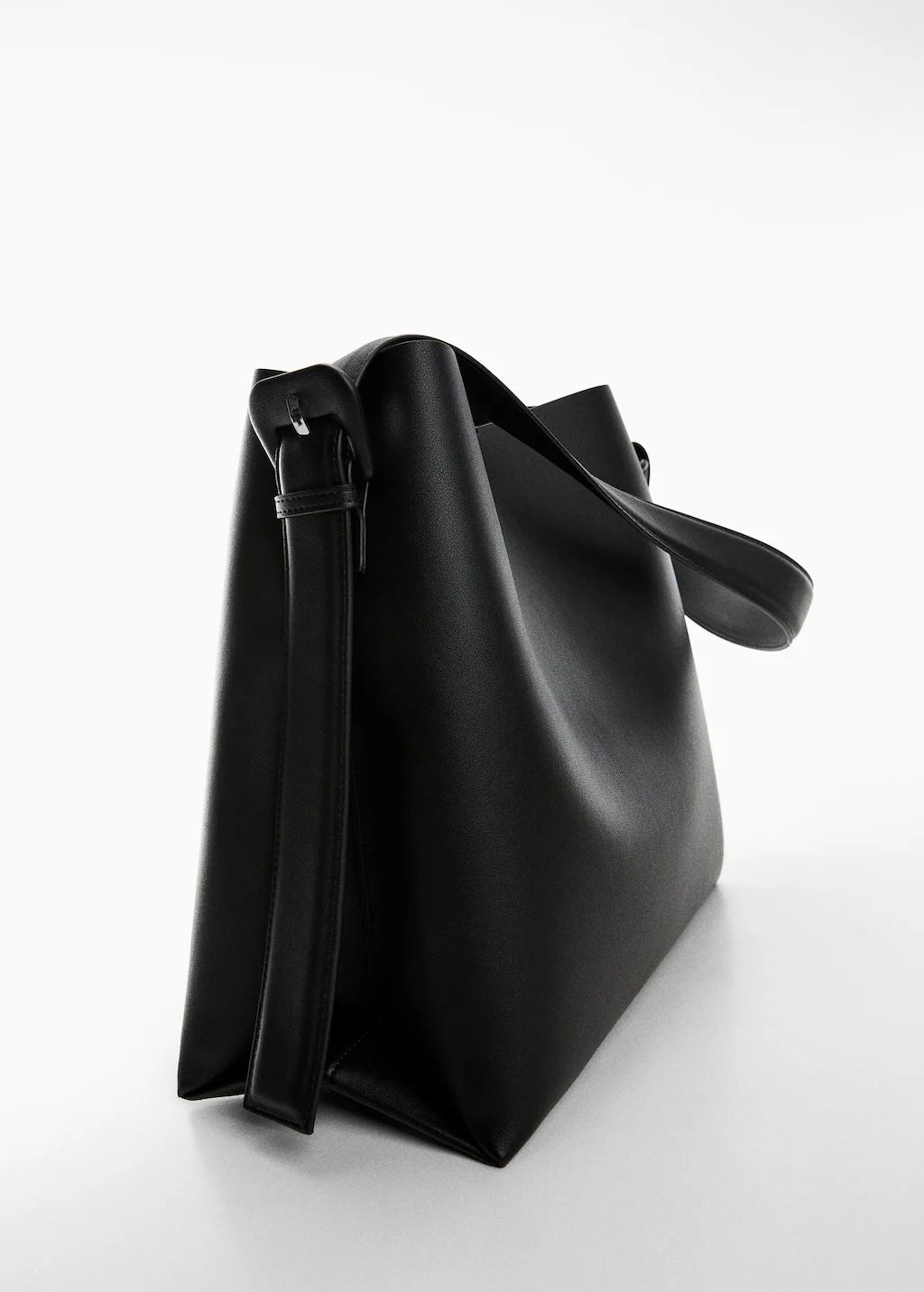 Shopper bag with buckle -  Women | Mango USA | MANGO (US)