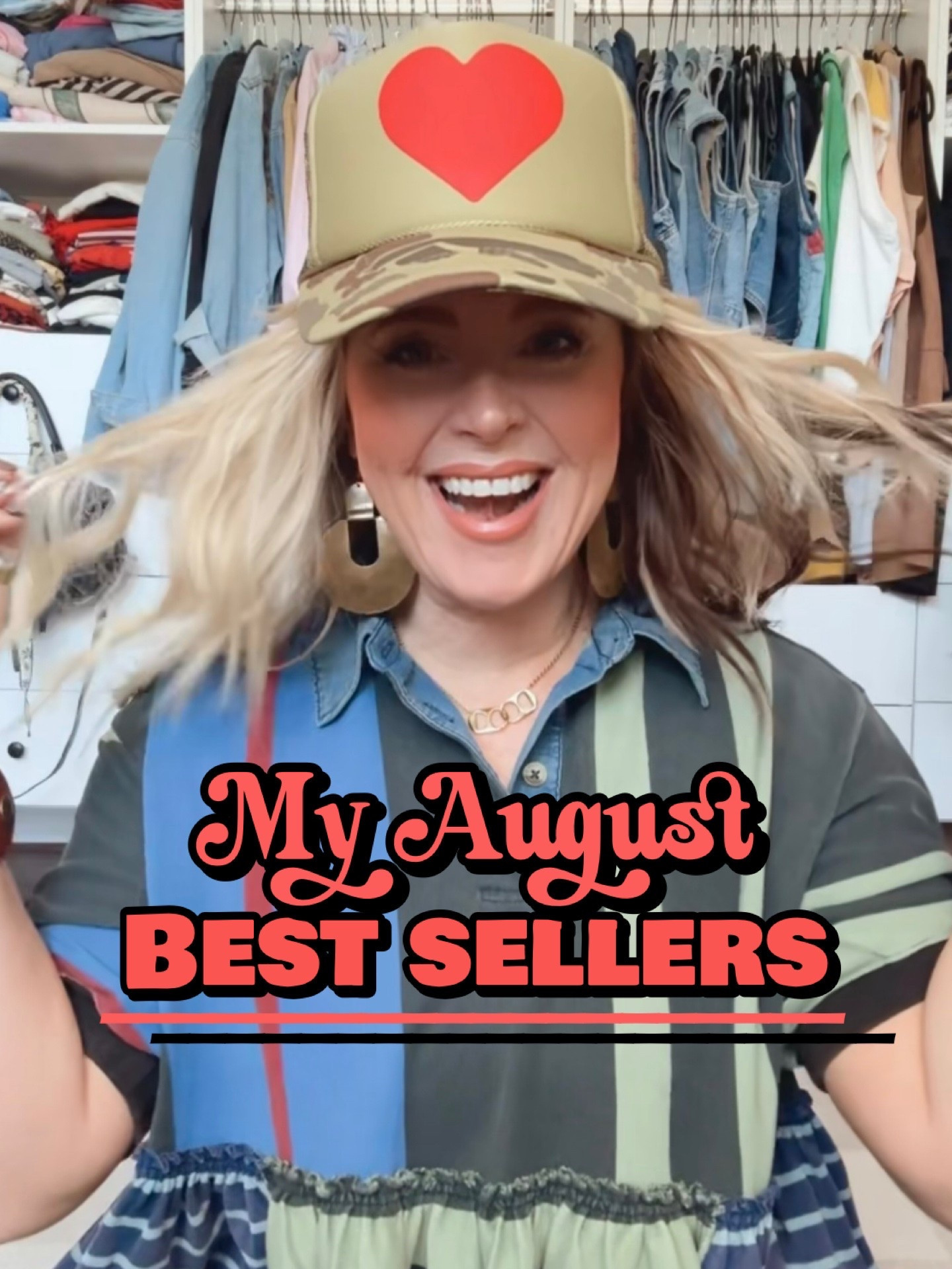 August Best Sellers ♥️
I have all of my sizes on my picture post in instagram.

#LTKOver40