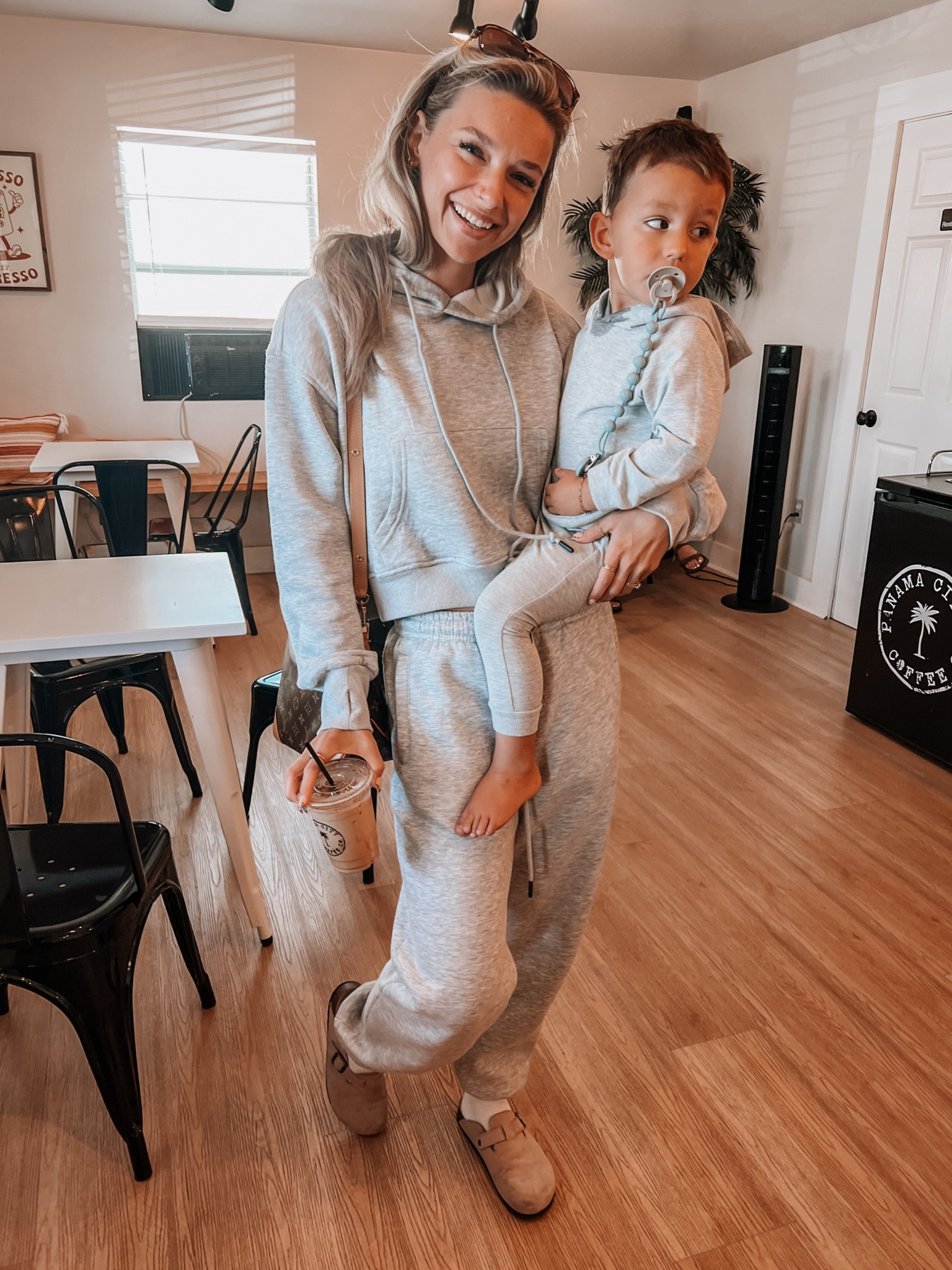 Love a good matching moment with my little dude. I also love a good SALE! This set was already at an awesome price point when I grabbed it, but now it’s 20% off! True to size, wearing a small. Oh and it’s more of a heather grey, not a solid grey like the listing photo. 🩶

#LTKActive #LTKSaleAlert #LTKFindsUnder50