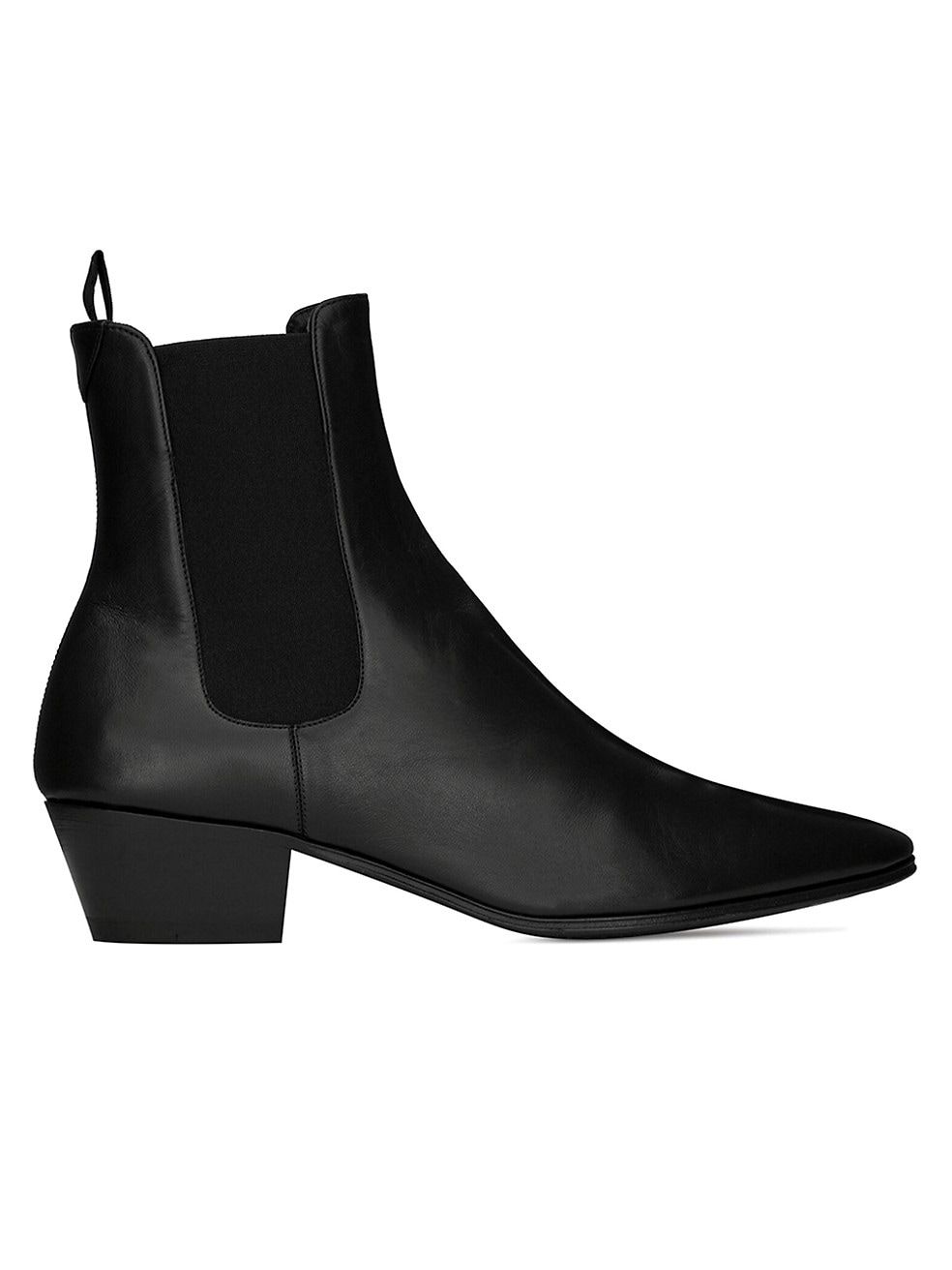 Saint Laurent Vassili Chelsea Booties in Smooth Leather | Saks Fifth Avenue