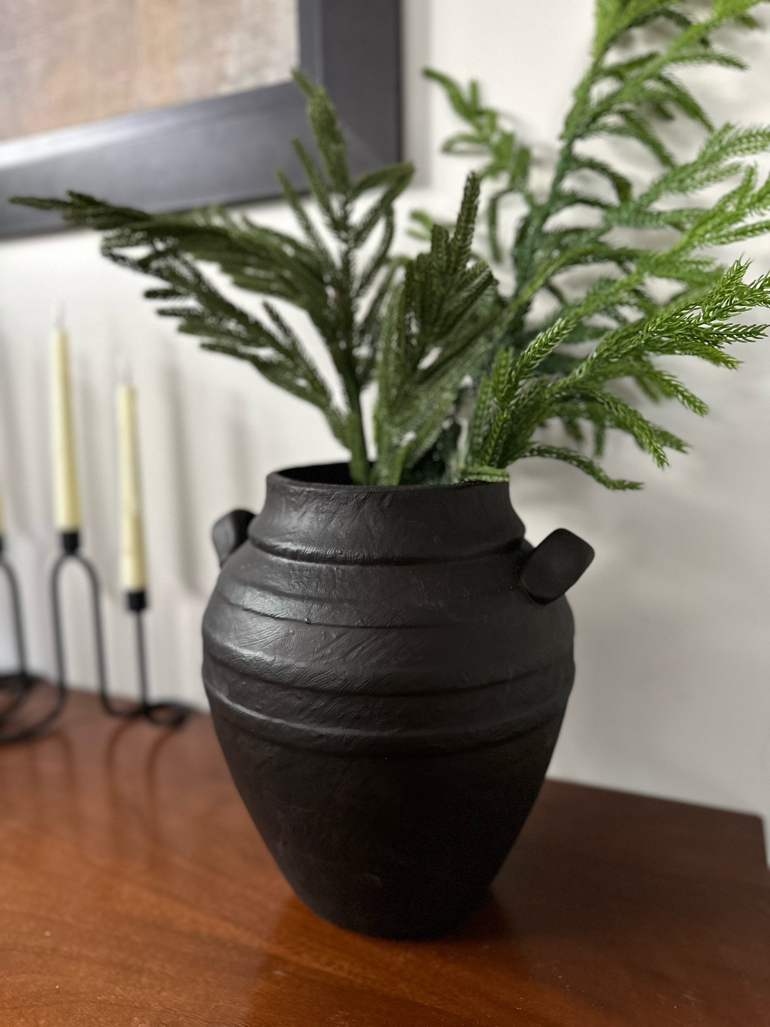 Switching over my vessels from autumn to winter branches. 

#LTKwinter #LTKcasa