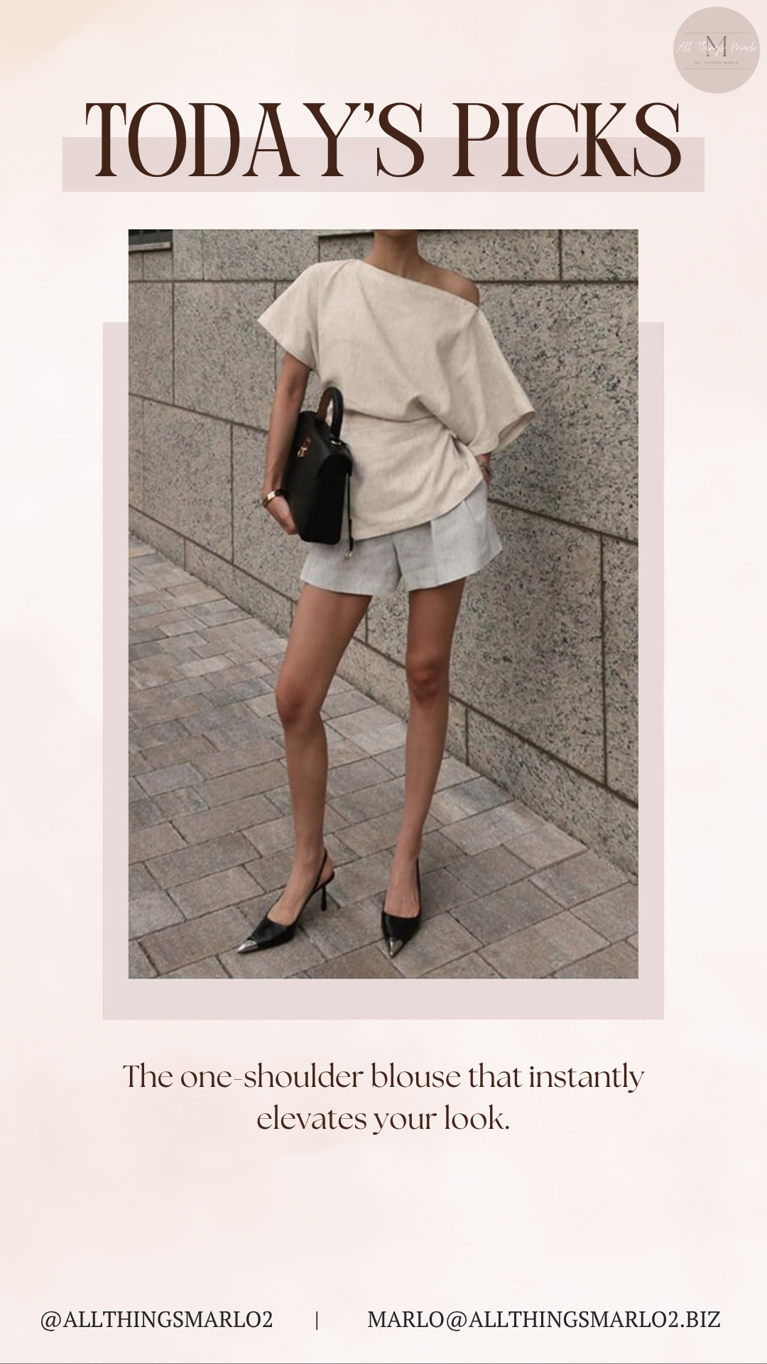 The one-shoulder blouse that instantly elevates your look. 

 #LTKSeasonal #LTKWorkwear #LTKTravel