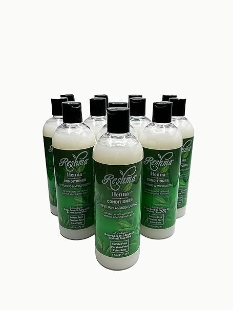 Reshma Beauty Henna Sulfate-Free Conditioner, Pack Of 12 | Amazon (US)