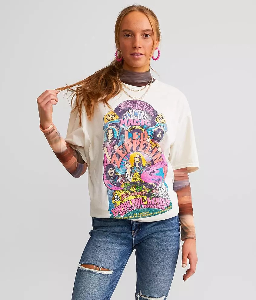 Led Zeppelin Concert Band T-Shirt | Buckle