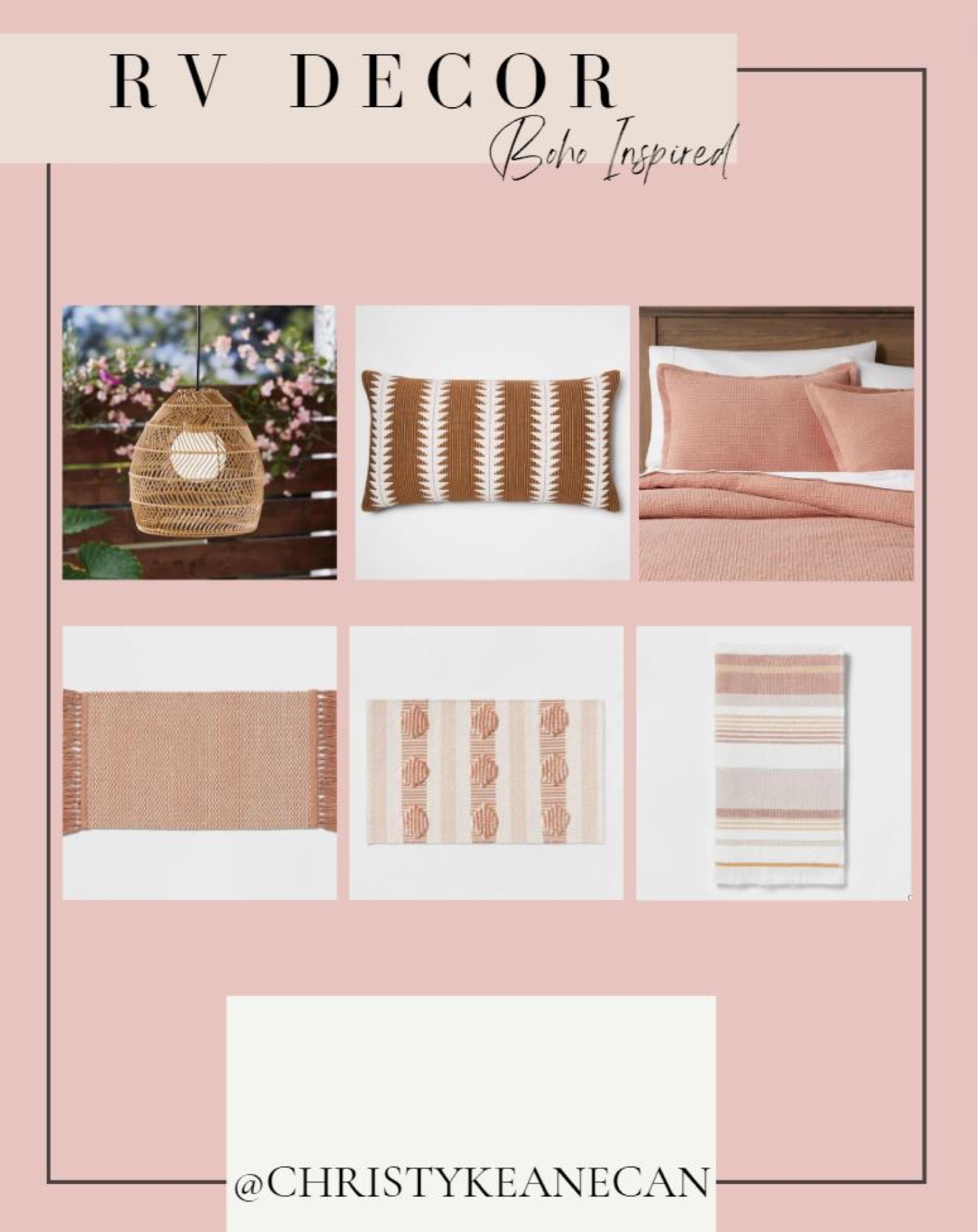 Bringing boho vibes to your home on wheels! Check out our black series trailer transformation on YouTube featuring all the BoHo decor you need to elevate your RV living experience. Shop the look now and start planning your next adventure in style! #Bohemian #BoHo #BlackSeries #RVLife #RVDecor #BoHoChic #BohoStyle #BlushTones

#LTKFind #LTKhome #LTKstyletip