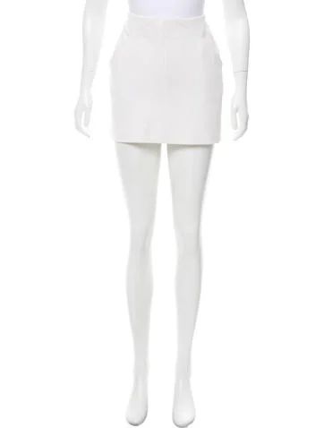 Diane von Furstenberg White Mini Skirt | The Real Real, Inc.