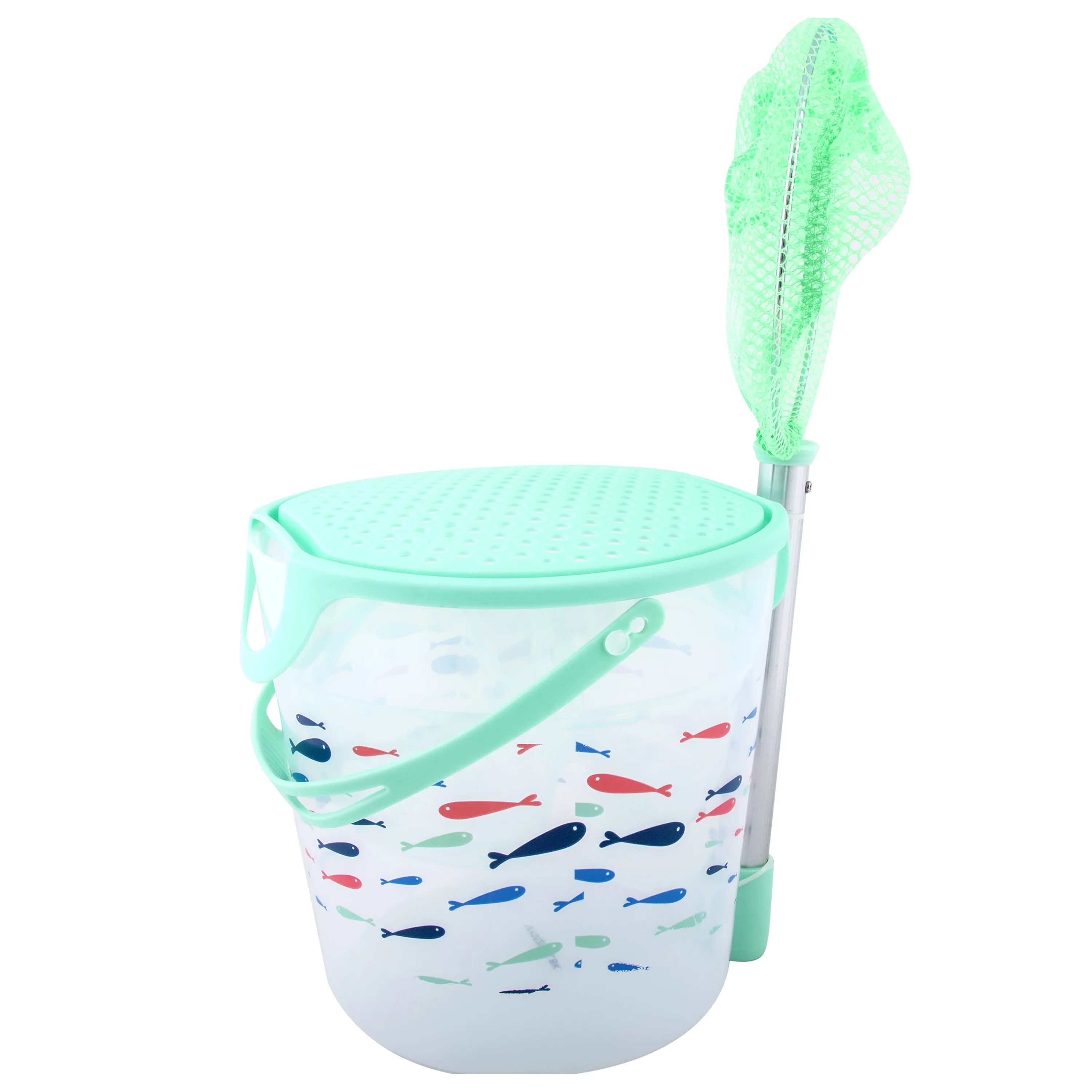 Ozark Trail Fish and Friends Discover Kit Net and Bucket, Green | Walmart (US)