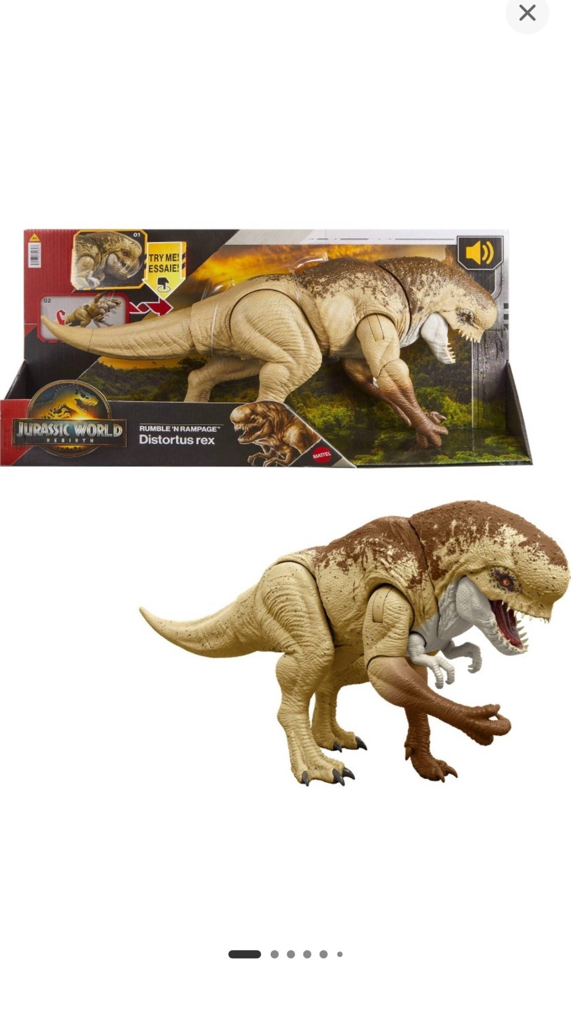 My 6year old has been asking for this dinosaur. It’s slightly on sale $49.99 at @Target  