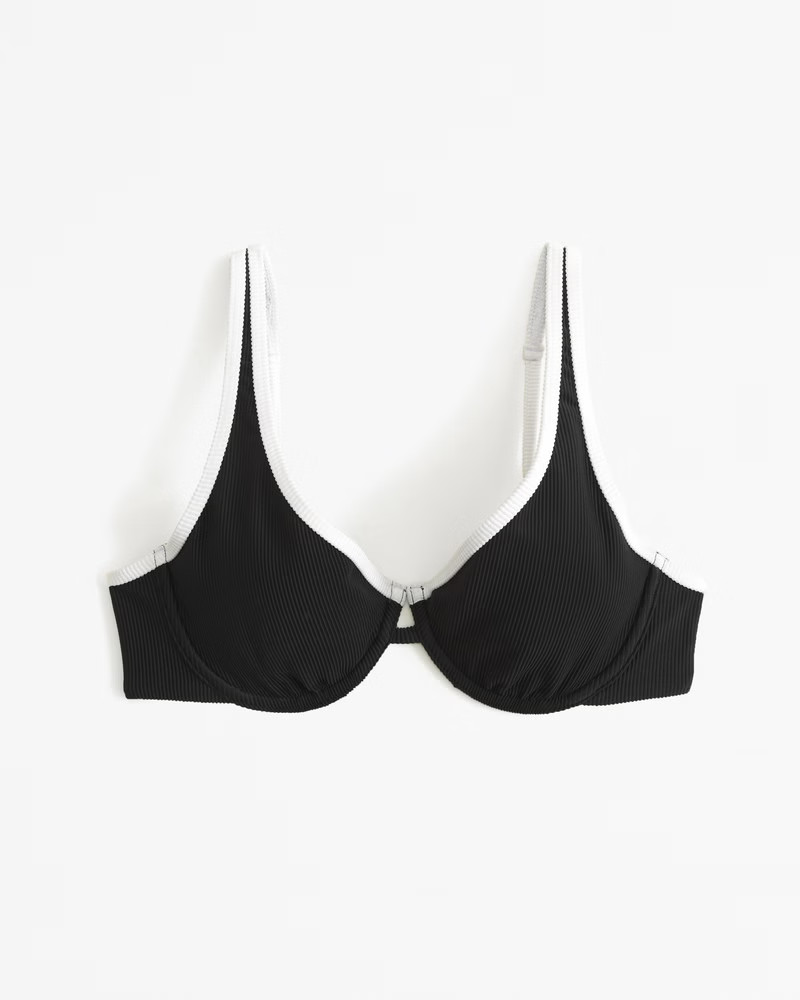 Women's High Apex Underwire Bikini Top | Women's Swimwear | Abercrombie.com | Abercrombie & Fitch (US)