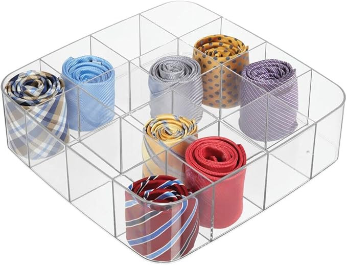 mDesign Plastic Closet Accessory Drawer Organizer for Dresser, Closet, Bedroom, Bathroom, Entrywa... | Amazon (US)