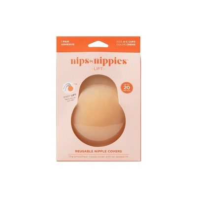 Nips by Nippies Women's Reusable Adhesive Lifting Nipple Covers - Cream A-C | Target