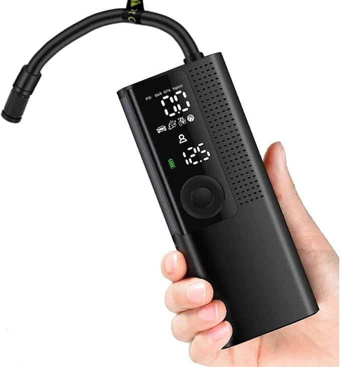 Portable Mini Air Pump 120PSI Car Air Compressor with Digital LED Light Rechargeable 12V Inflatab... | Amazon (US)