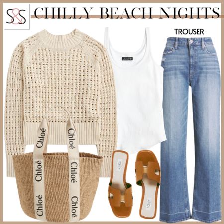 An open stitch, crochet top is perfect for chili beach nights, summer dates, or concerts! These flats dress up this amazing warm weather outfit!

#LTKStyleTip #LTKSeasonal #LTKTravel