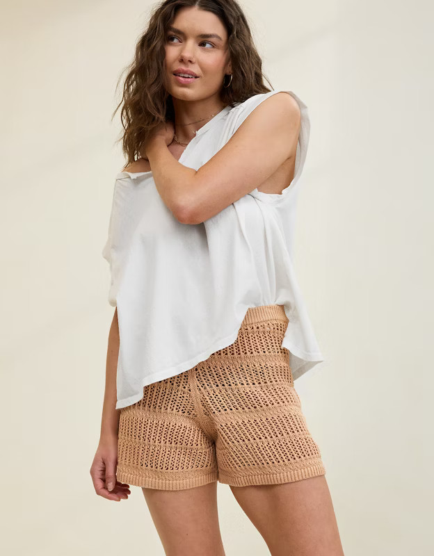 Aerie Crochet Short | Aerie