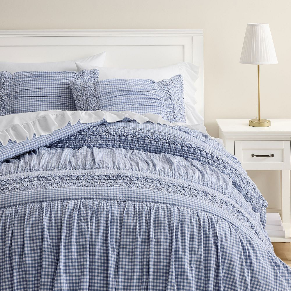 Nantucket Gingham Quilt | Pottery Barn Teen