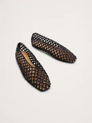 Woven Ballet Flats | Banana Republic (CA)