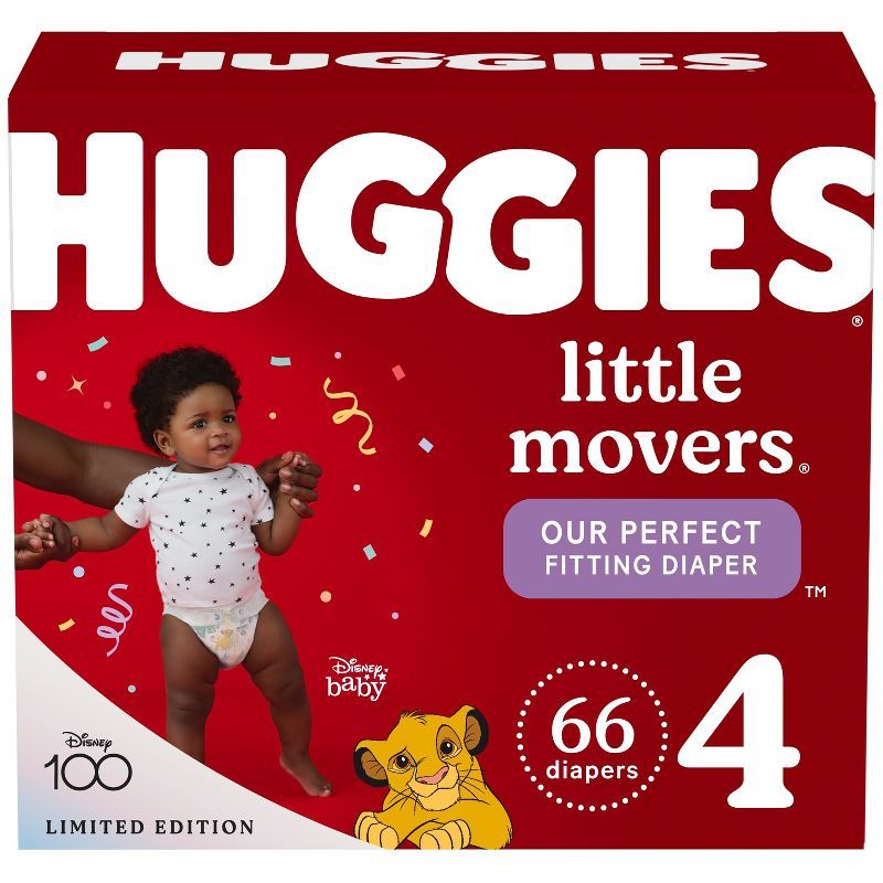 Huggies Little Movers Baby Disposable Diapers - (Select Size and Count) | Target