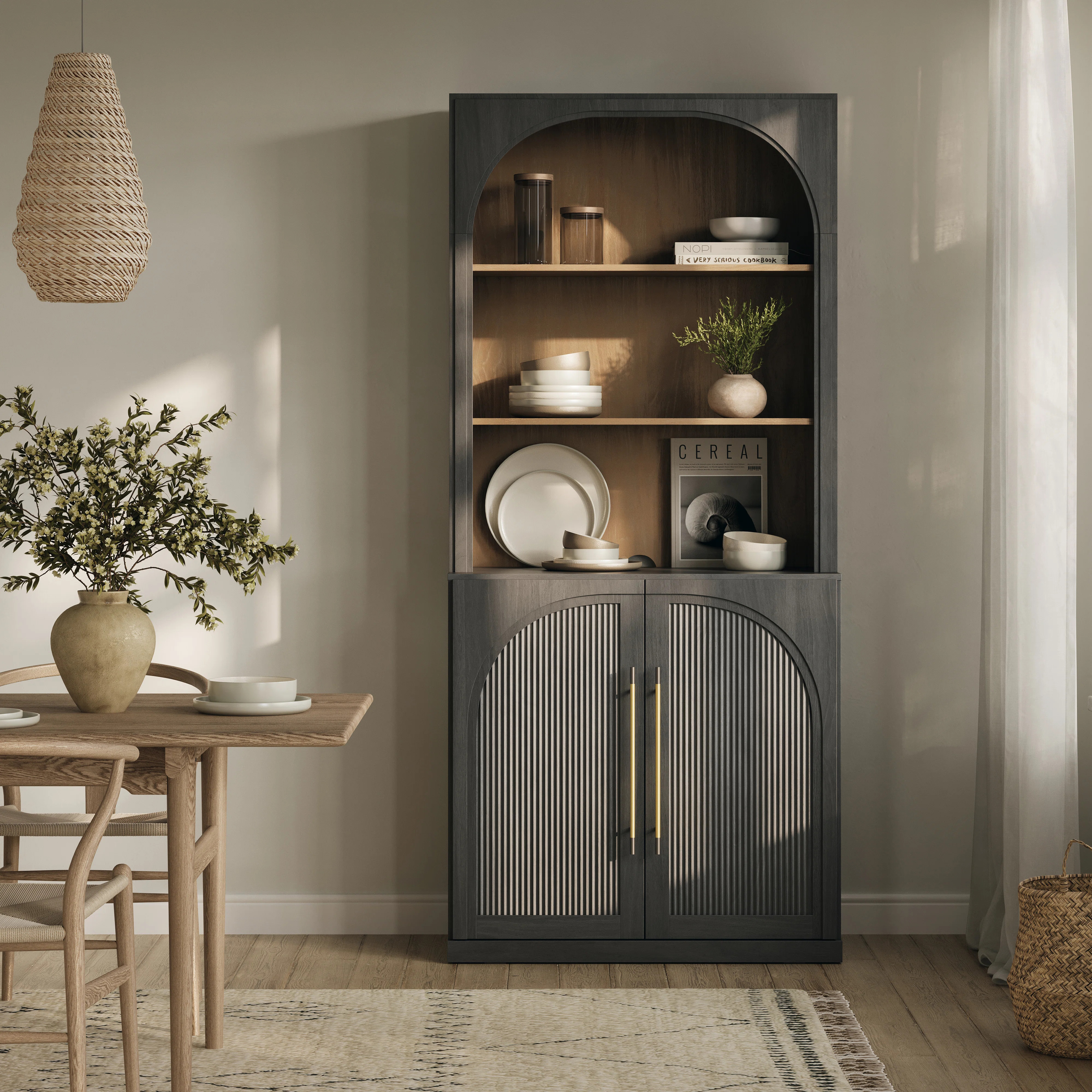 Belleze 72" Tall Modern Bookshelf with 3 Drawers, Ebony & Reviews | Wayfair | Wayfair North America