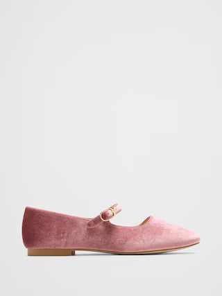 Velvet Ballet Flat | Banana Republic Factory