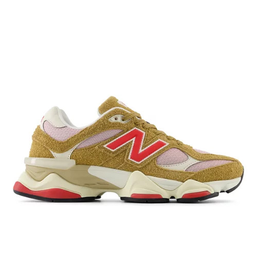 New Balance Unisex 9060 Sneakers - Beige/Pink/Red (Size 8.5) | New Balance Athletics, Inc.