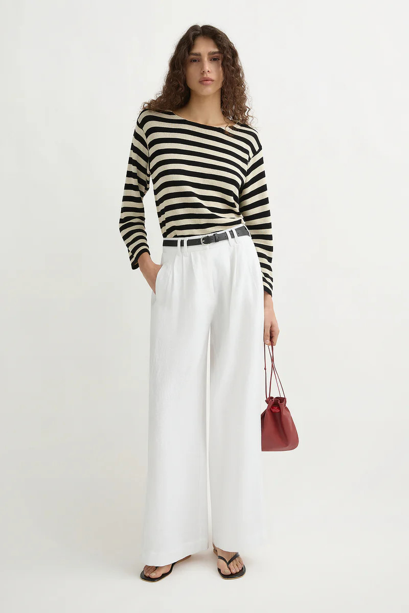 PARKER TROUSER - IVORY | POSSE (Australia & New Zealand)