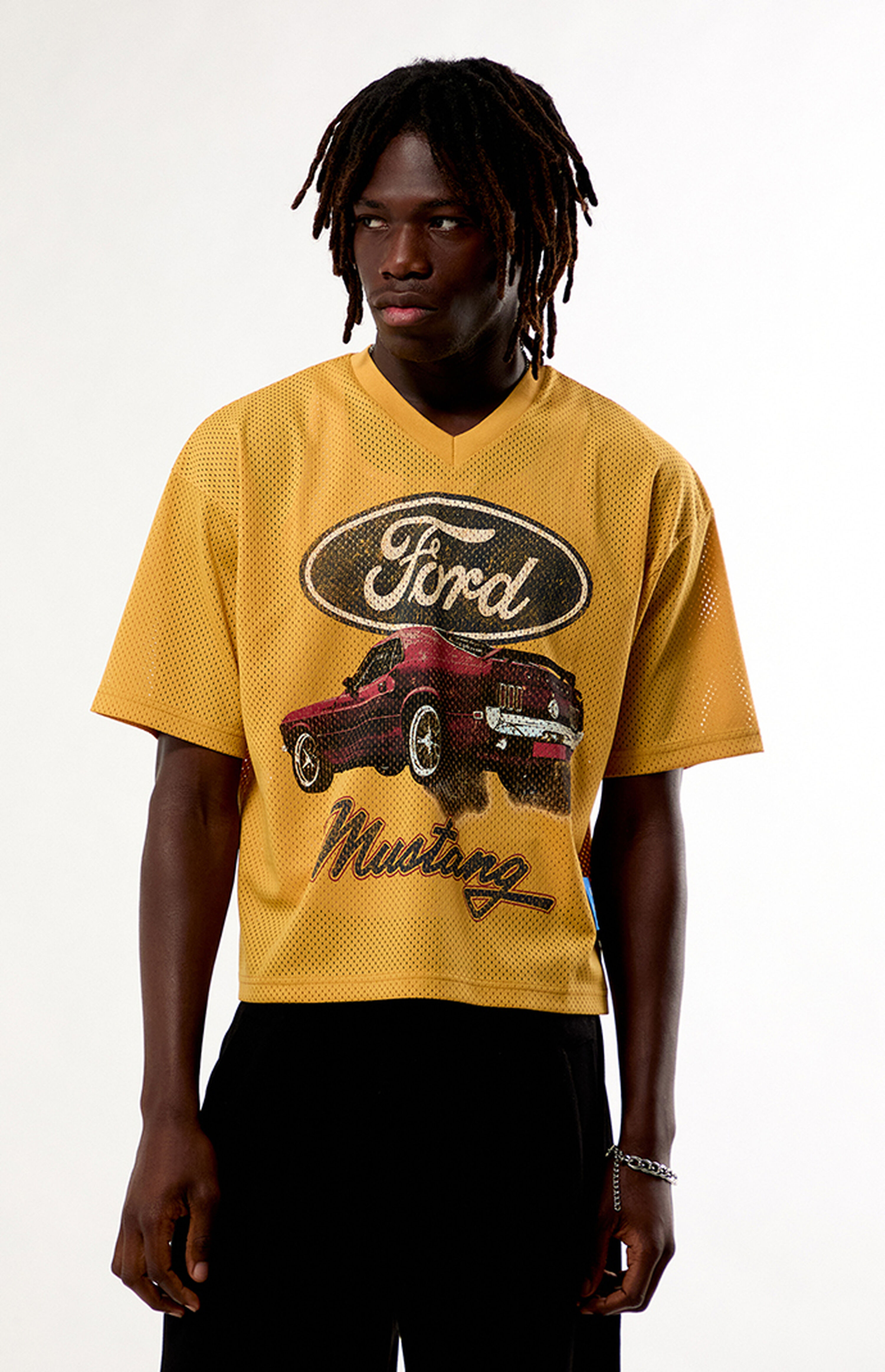 FORD Peel Mesh Oversized Jersey | PacSun