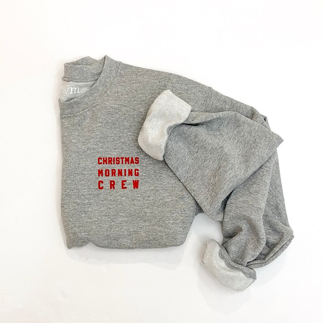Christmas Morning Crew Adult Sweatshirt | Mama Holiday Sweatshirt | Mommy and Me Crewnecks | Chri... | Etsy (US)