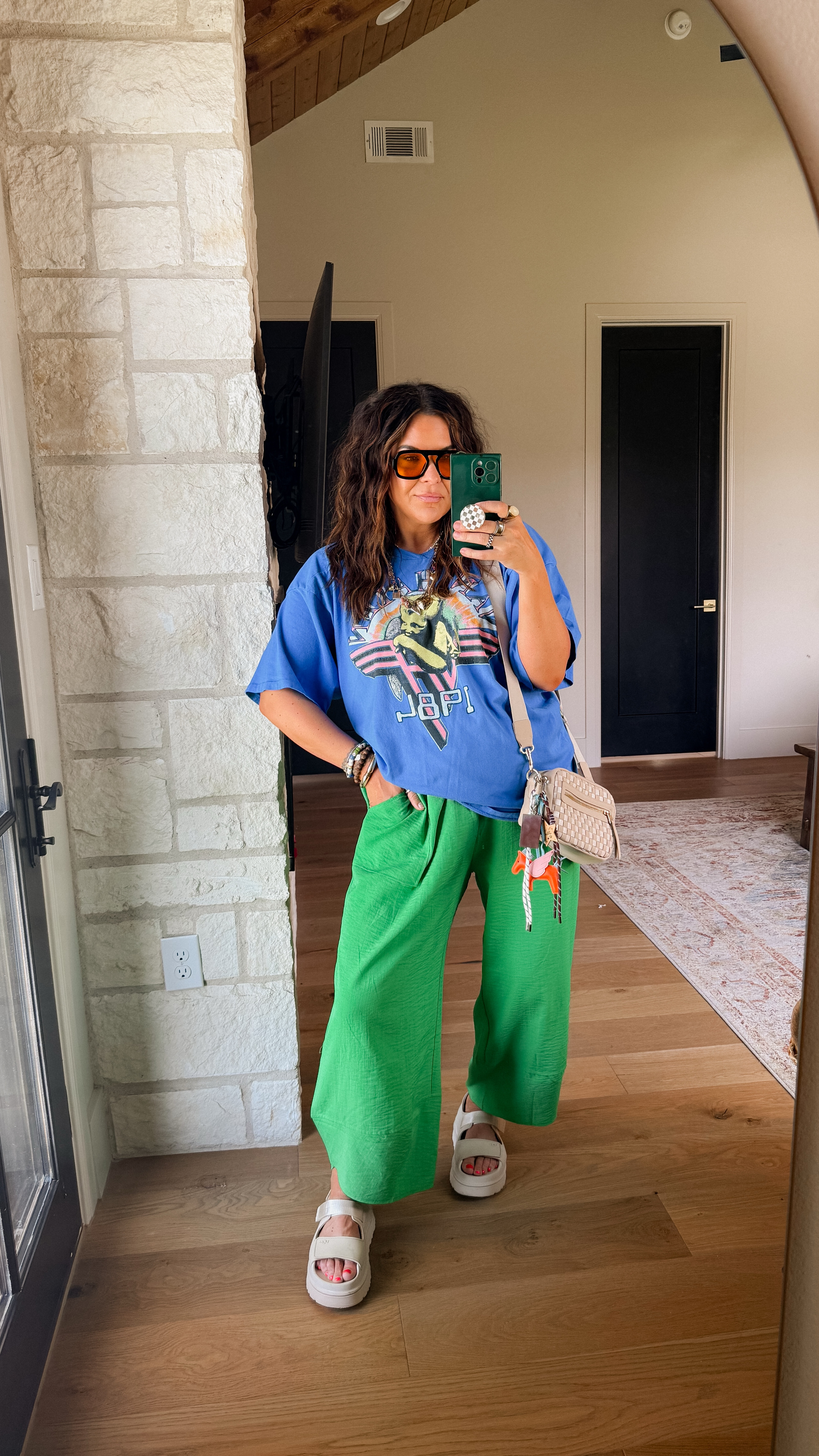 Fun flowy pants from casual to date night!
Pants: XL
Tee: XL
Vest: XL
White cinched Top: XL


#LTKFindsUnder50 #LTKMidsize #LTKStyleTip

#LTKMidsize #LTKStyleTip #LTKFindsUnder50