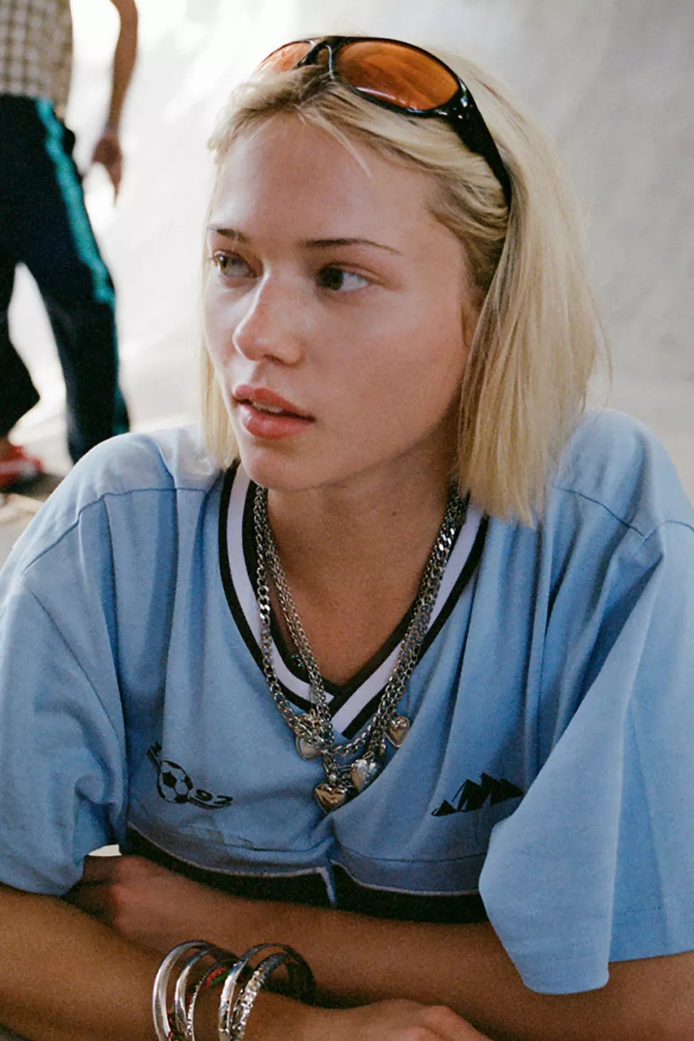 Lindsay Plastic Shield Sunglasses | Urban Outfitters (US and RoW)