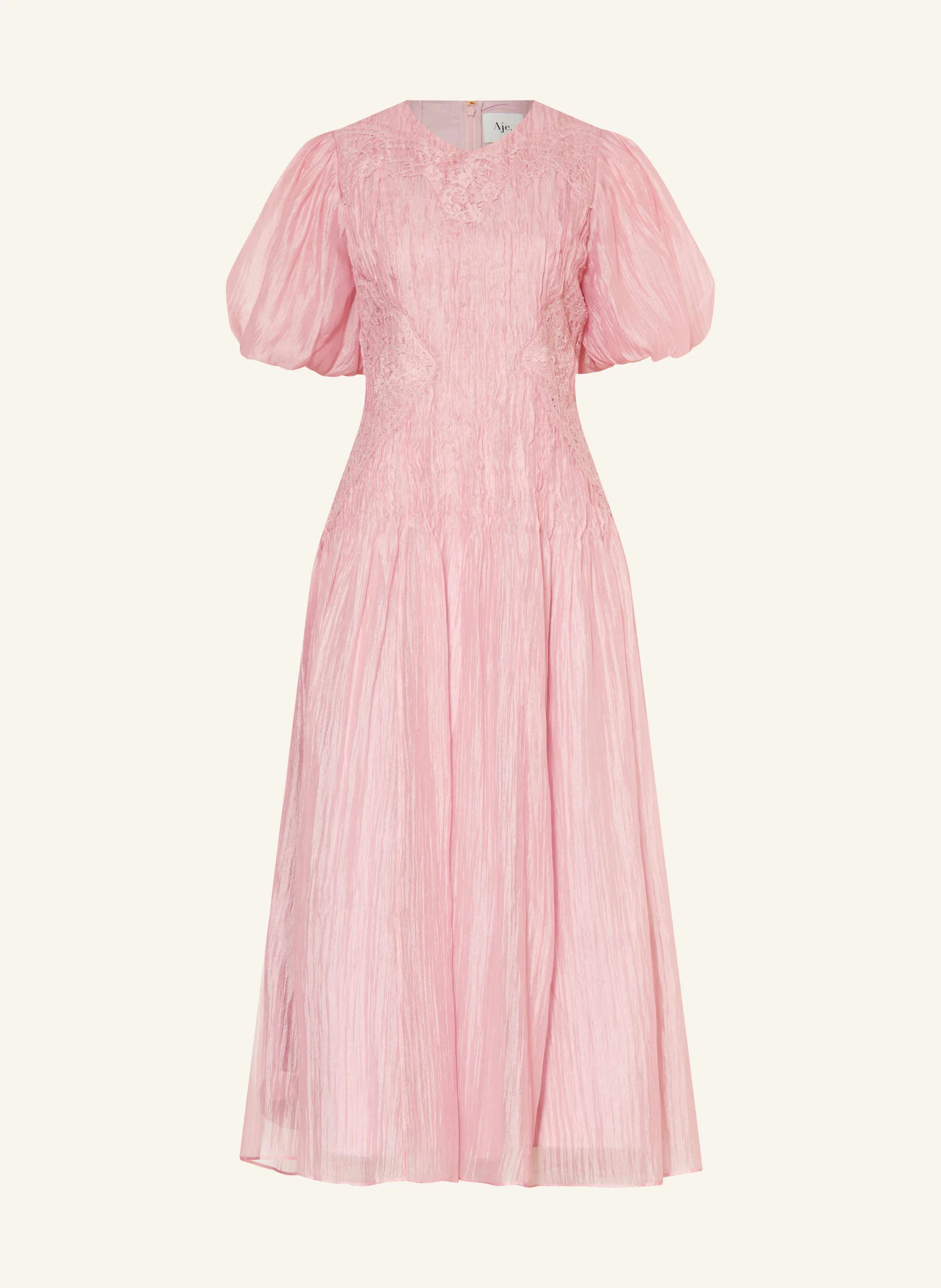 Aje. Kleid OPHELIA mit Spitze in rosa | Breuninger (DACH)