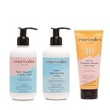 Evereden Outdoor Essentials Collection - Baby Shampoo & Baby Wash, Lotion, Mineral Sunscreen - The B | Amazon (US)