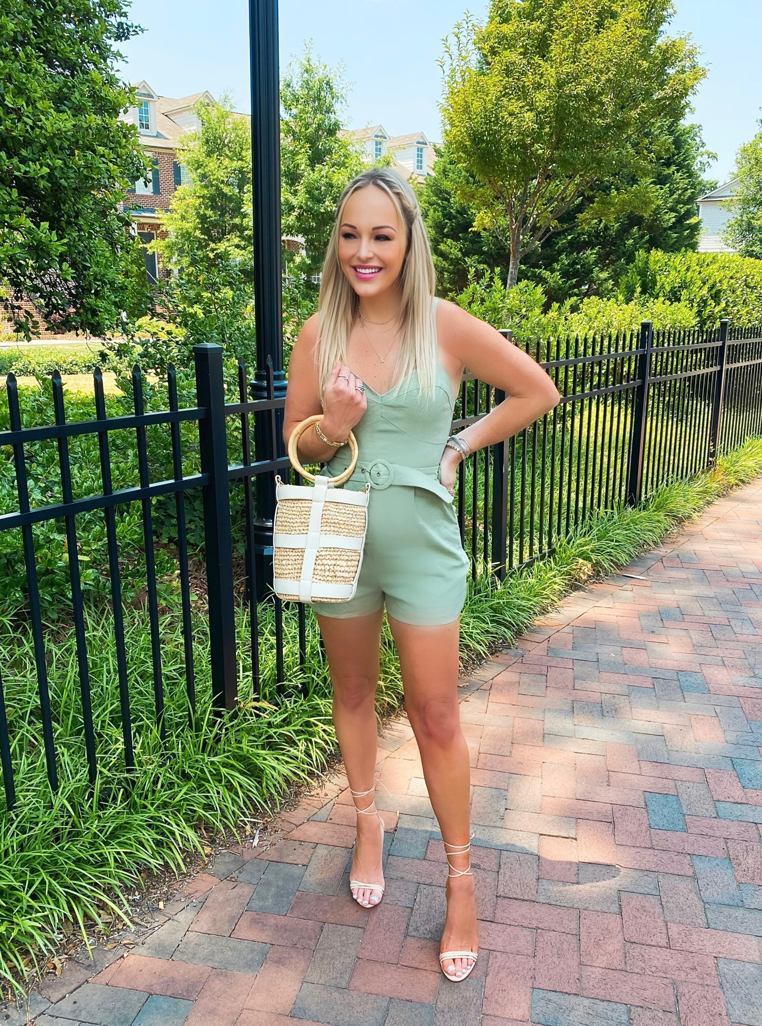 Revolve romper 

#LTKshoecrush #LTKstyletip #LTKtravel