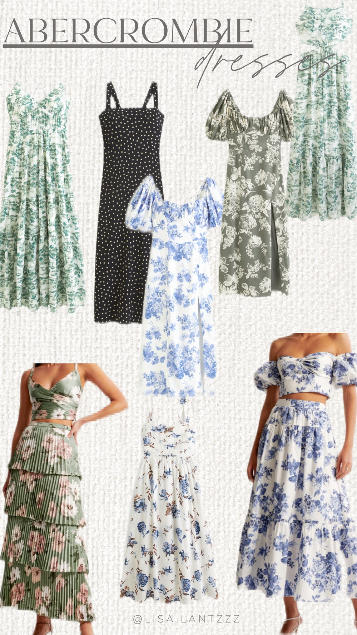 the trend for spring is definitely florals ✨

whenever is in charge of design at A&F DESERVES A RAISE 👏🏼

these dresses are perfect for literally all of your spring events 🤍 weddings, date nights, Easter 

#LTKSeasonal #LTKSpringSale #LTKsalealert