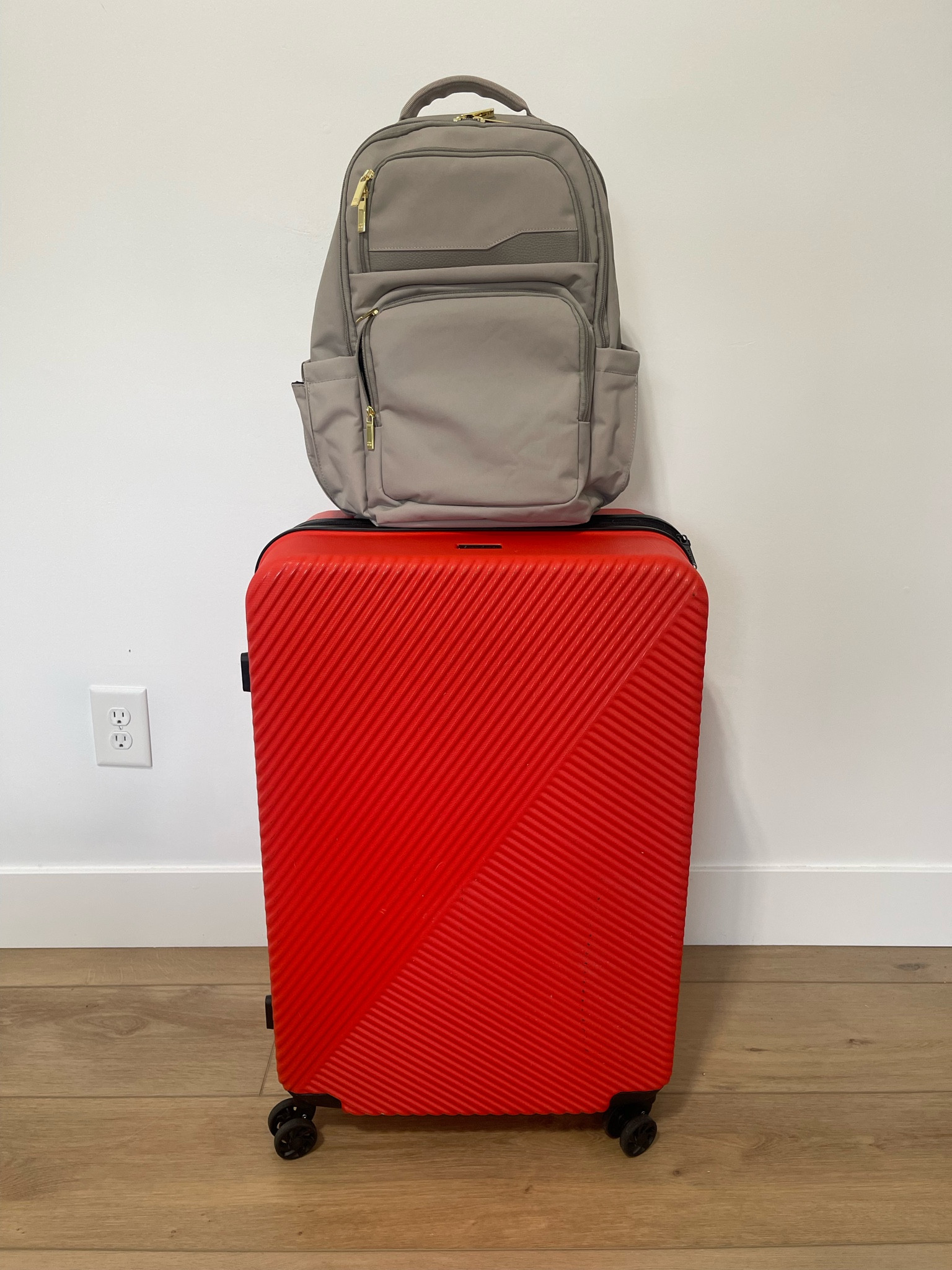 My travel essential for long trips. I love the color of this large  red suitcase and it’s really light weight.

This travel bag has so many components even has a laptop sleeve section 

#LTKtravel #LTKfindsunder100 #LTKitbag