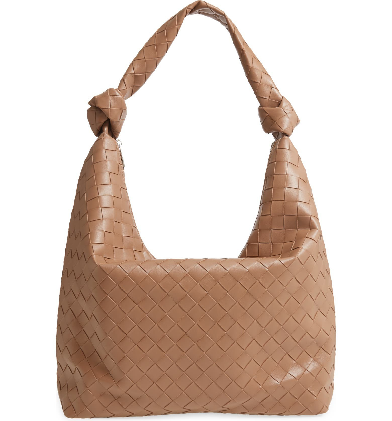 Knot Handle Faux Leather Hobo | Nordstrom