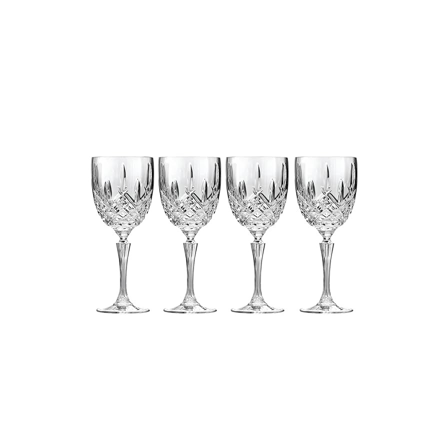 Marquis By Waterford Markham Goblet Set of 4, 13 oz, Clear | Amazon (US)