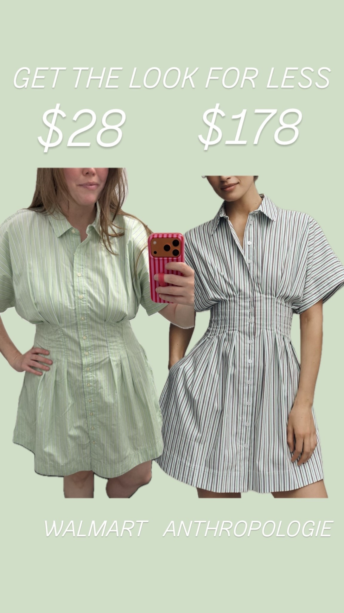 I tried on this dress at Walmart yesterday, and it looks JUST like the Anthropologie Tobie shirt dress for $150 less! I’m in my true size large and 5’8” …………………. easter dress under $50 plus size easter dress plus size dress midsize dress size large dress walmart new arrivals Anthropologie dupe walmart dress viral walmart finds anthro dupe walmart dupe walmart finds mini dress shirt dress short dress maxi dress midi dress spring dress wedding guest dress graduation dress tobie dress dupe wedding shower dress bridal shower dress baby shower dress  

 

#LTKOver40 #LTKMidsize #LTKWedding