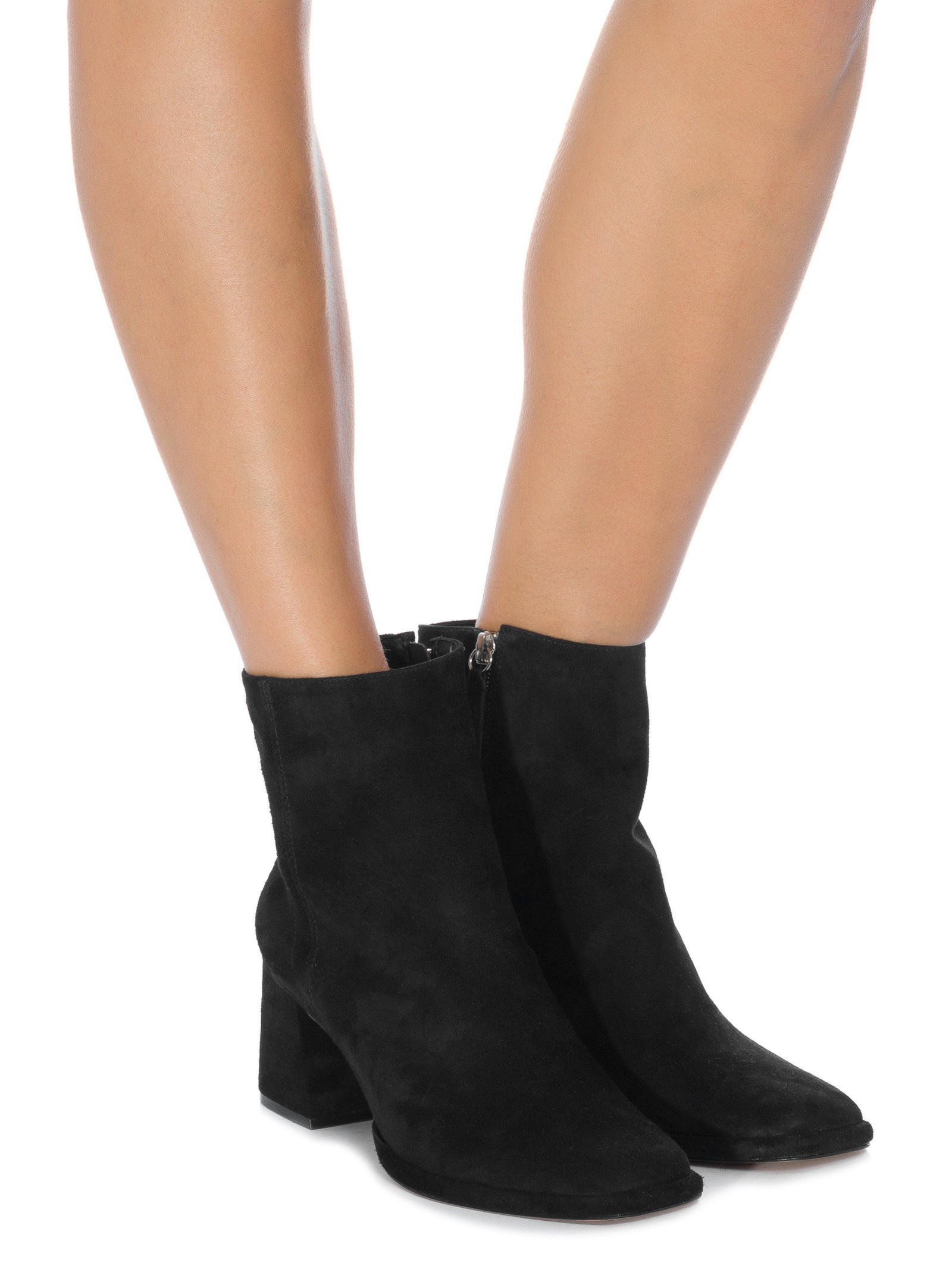 BOTA EVASÊ SUEDE - PRETO | OQVestir BR