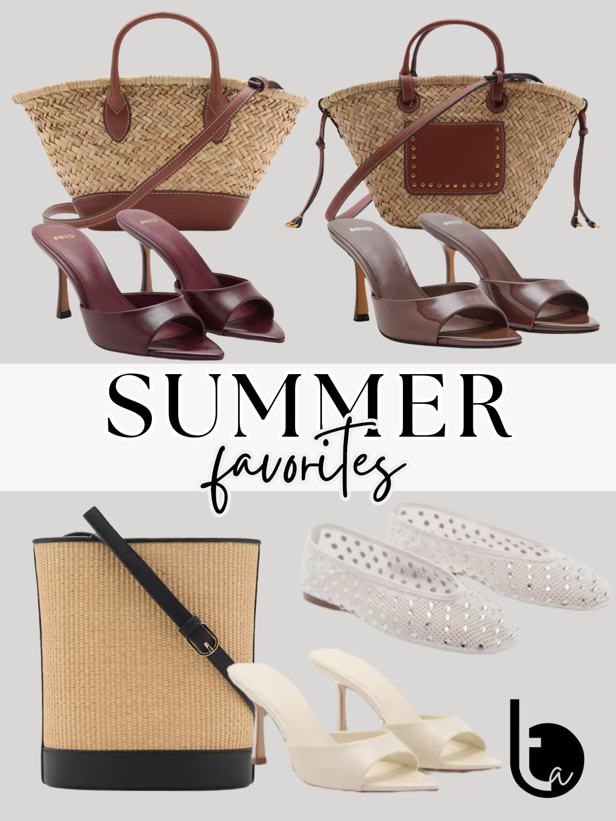 Super cute and affordable summer handbags and shoes. 

 #LTKGiftGuide #LTKShoeCrush #LTKItBag