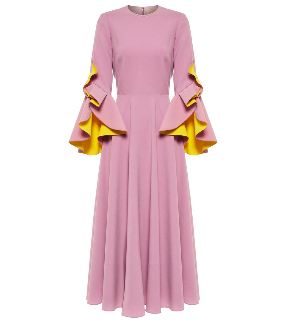 Caden crêpe midi dress | Mytheresa (INTL)
