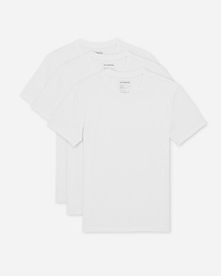 3 Pack Supersoft Crew Neck T-shirts | Express
