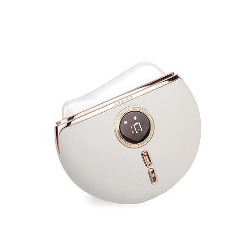 VRAIKO Aurora LED Gua Sha Device, Jade Stone Gua Sha Facial Tool with Heat and Vibration, Face Ma... | Amazon (US)